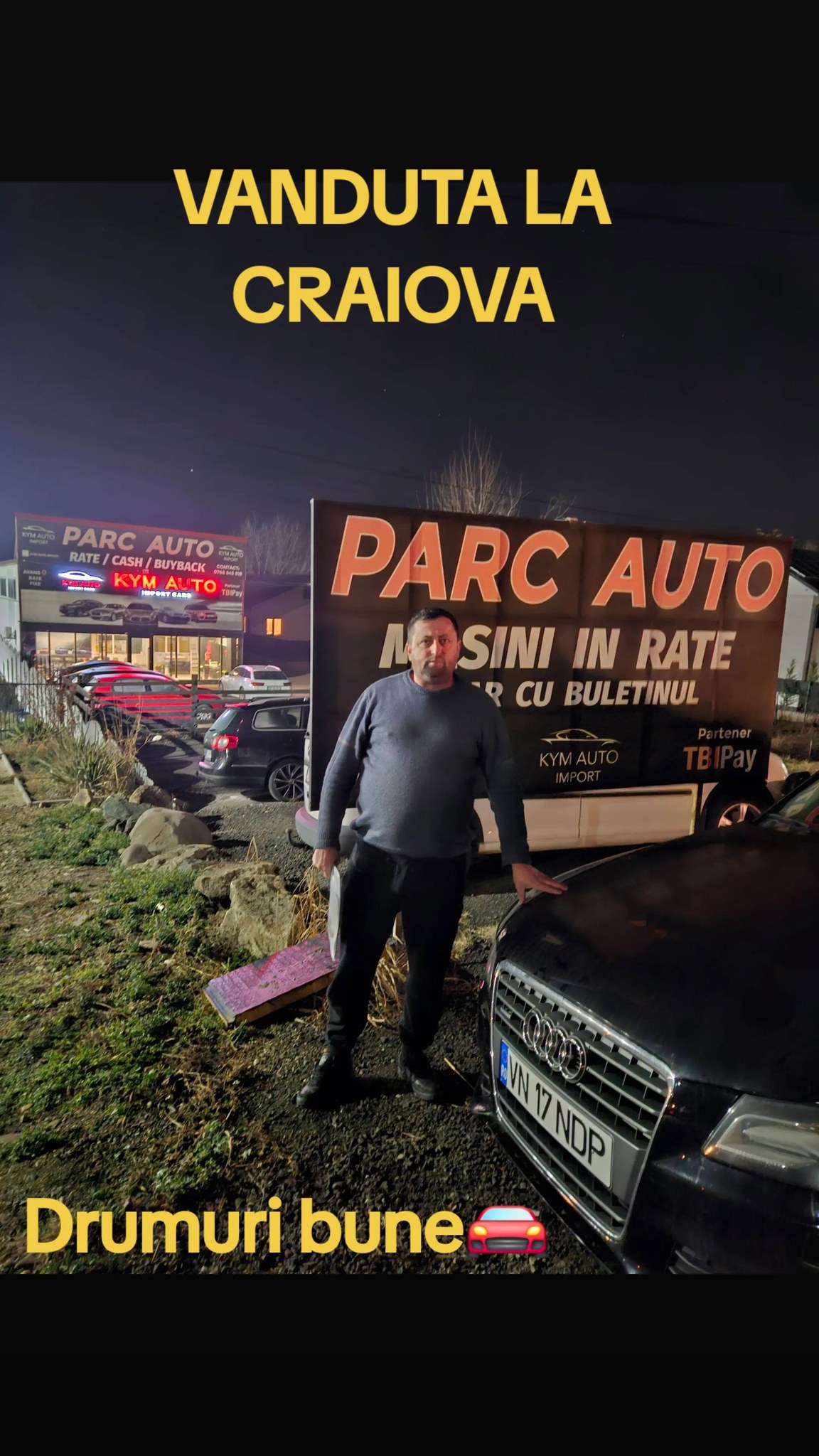 Client fericit KYM Auto 6
